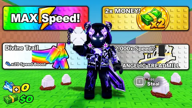 Speed Steal An Egg Multiplier Tiers and Costs